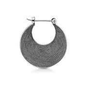 Ohrringe aus Sterlingsilber im ethnoetruskischen Stil oxidiert E-1544