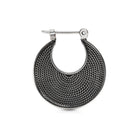 Ohrringe aus Sterlingsilber im ethnoetruskischen Stil oxidiert E-1891