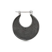 Ohrringe aus Sterlingsilber im ethnoetruskischen Stil oxidiert E-1891