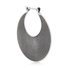 Ohrringe aus Sterlingsilber im ethnoetruskischen Stil oxidiert E-1287