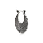 Ohrringe aus Sterlingsilber im ethnoetruskischen Stil oxidiert E-1891
