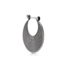 Ohrringe aus Sterlingsilber im ethnoetruskischen Stil oxidiert E-1544