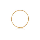 Ring aus vergoldetem Sterlingsilber mit glänzender Torsade RI-10036GP
