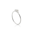 Ring aus Sterlingsilber, verziert mit einem wunderschönen Perlmutt RI-10022P