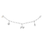 Swiss Edelweiss Charms Armband, um unsere verschiedenen Charms nach Ihrem Geschmack zu kombinieren B-8026