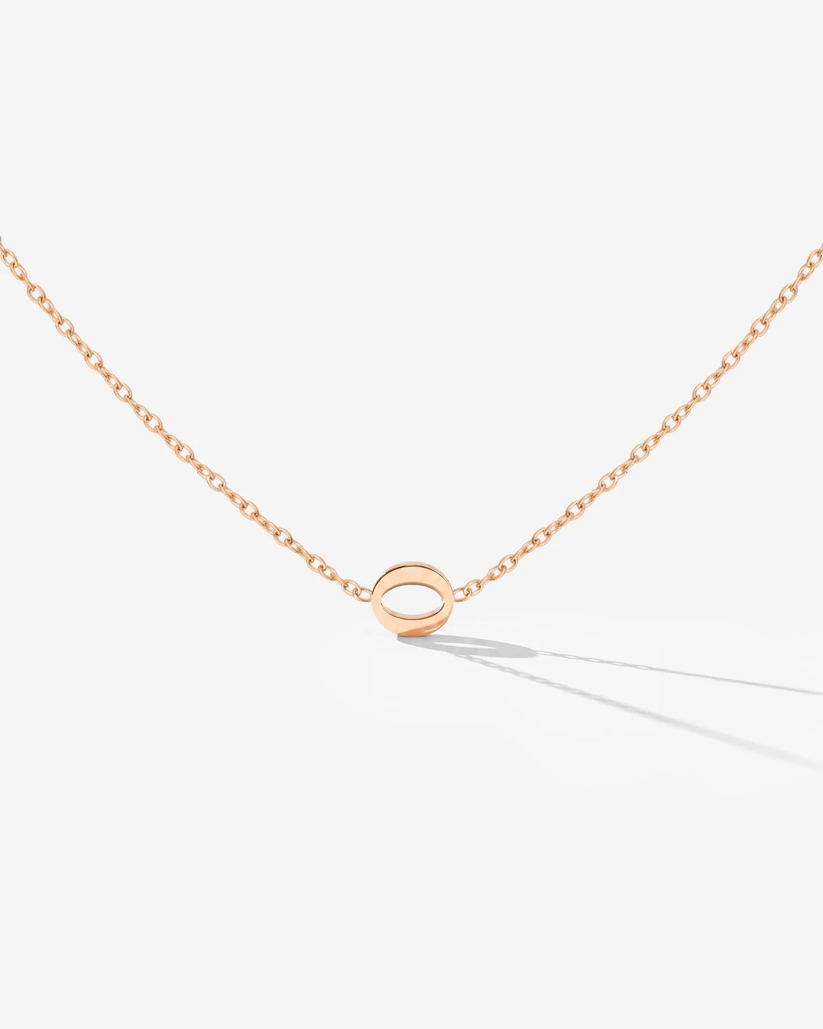 LUIAMAYA Tiny Letter Necklace ABC
