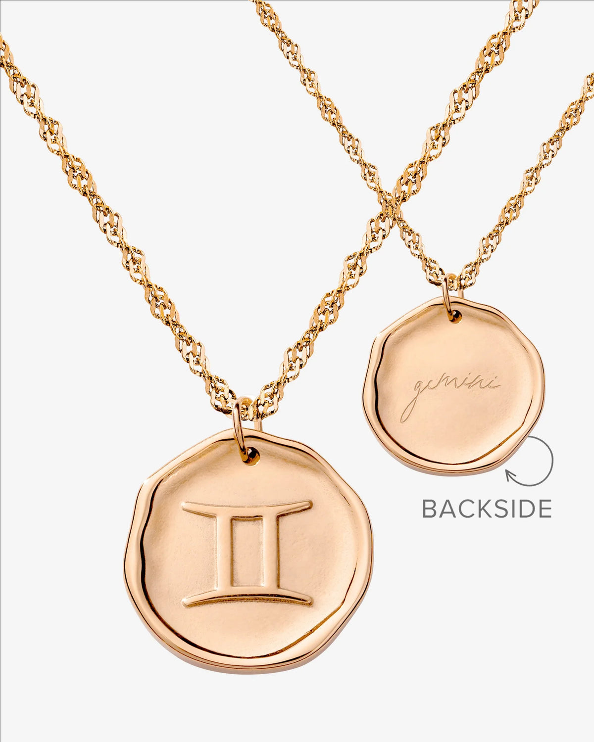 LUAMAYA Zodiac Necklace Roségold