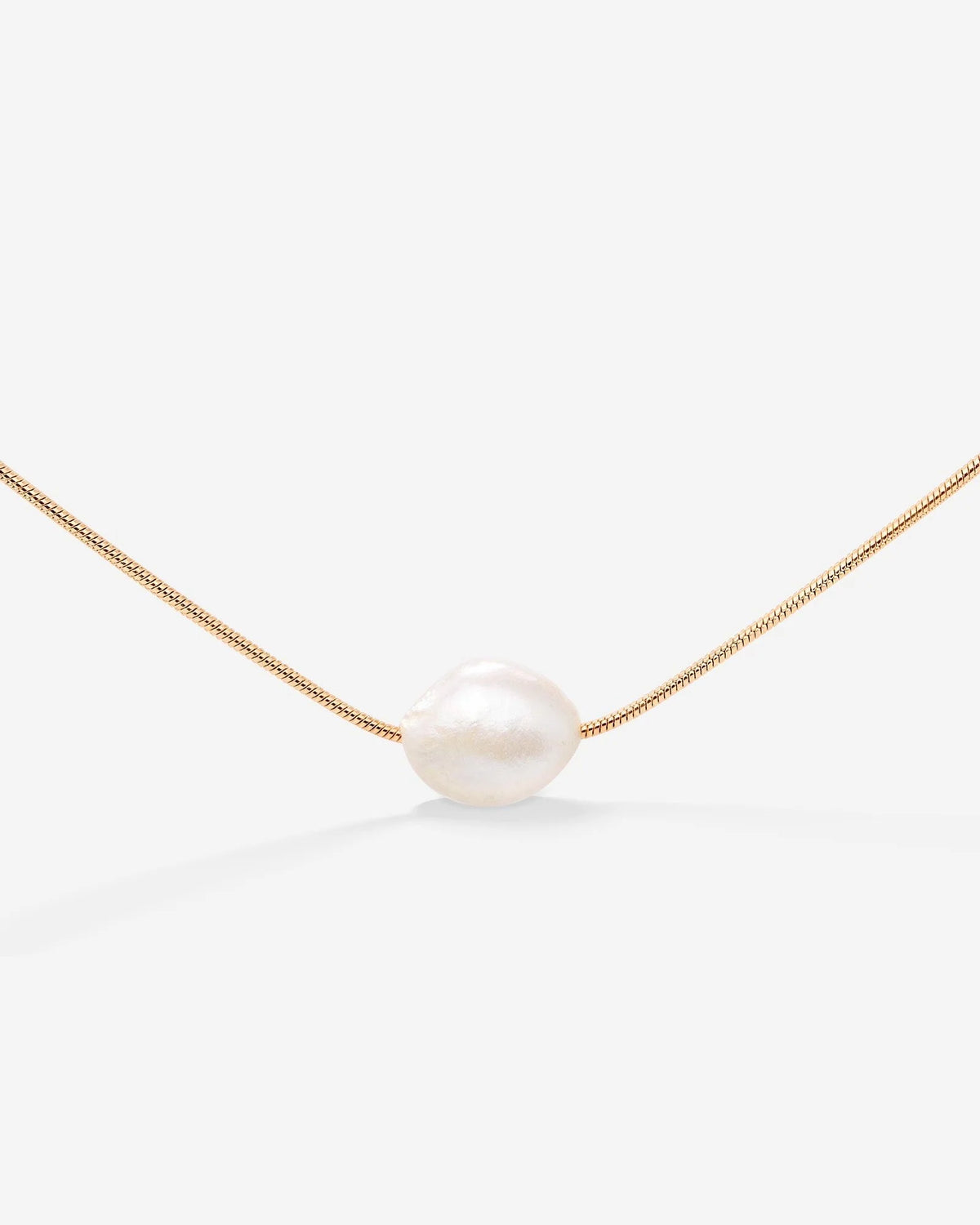 LUAMAYA Minimalist Pearl Choker