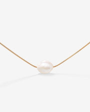 LUAMAYA Minimalist Pearl Choker
