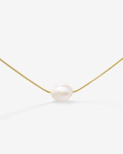 LUAMAYA Minimalist Pearl Choker