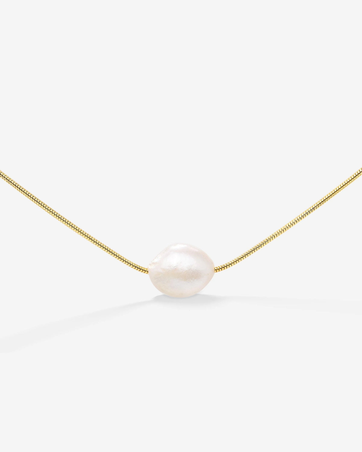 LUAMAYA Minimalist Pearl Choker
