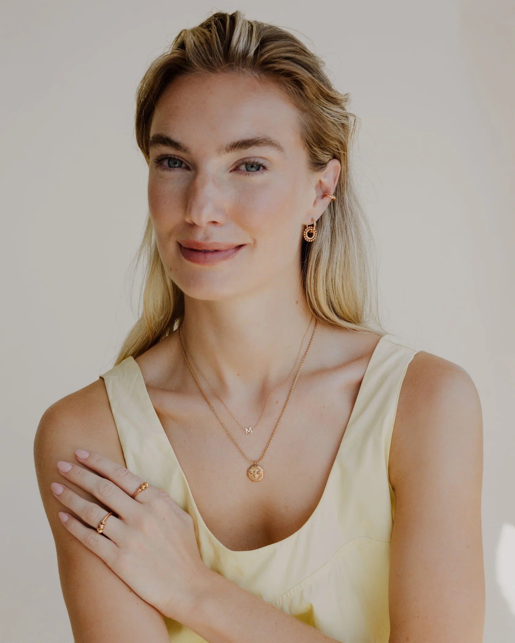 LUAMAYA Bee Necklace