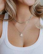 LUAMAYA Aligned Double Necklace
