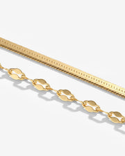 LUAMAYA Aligned Double Necklace