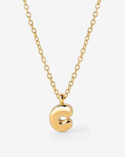 LUAMAYA Bubble Letter Necklace