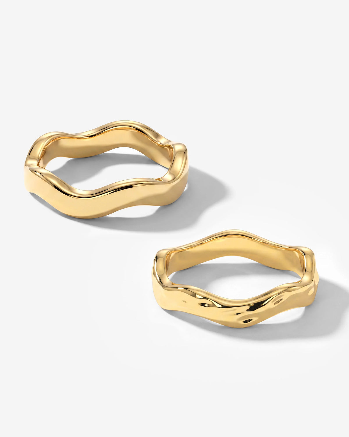 LUAMAYA Soft Wave Ring Bundle