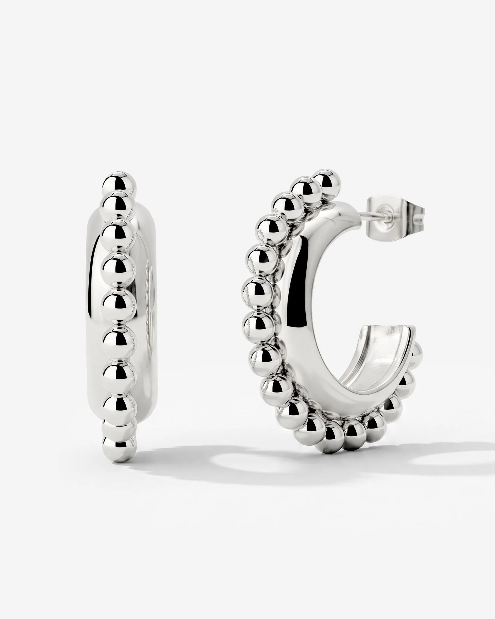 LUAMAYA Glow Drops Hoop Studs