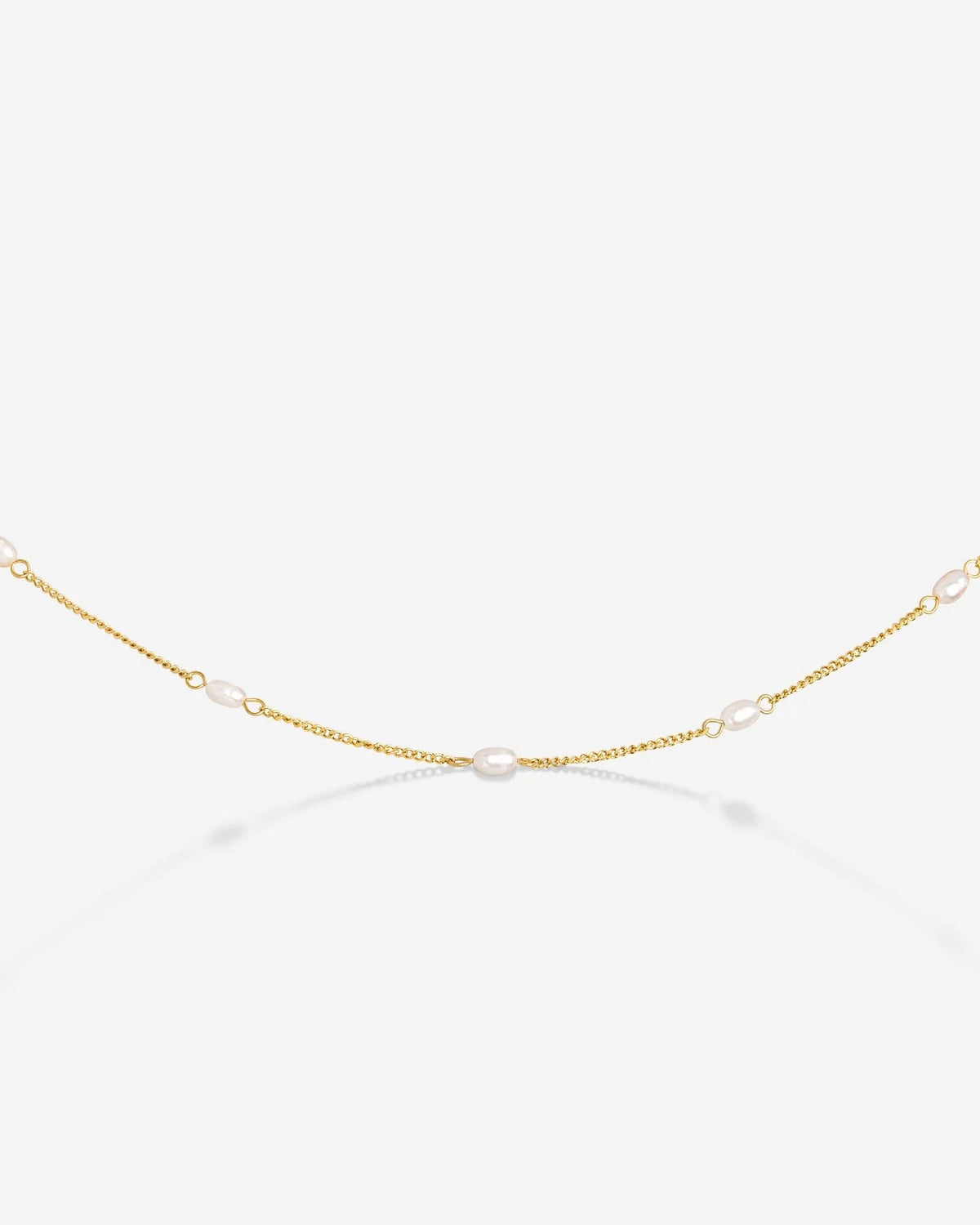 LUAMAYA Pearl after Pearl Choker Gold