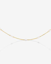 LUAMAYA Pearl after Pearl Choker Gold