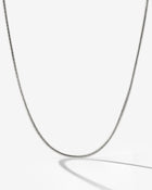 LUAMAYA Slim Round Snake Necklace
