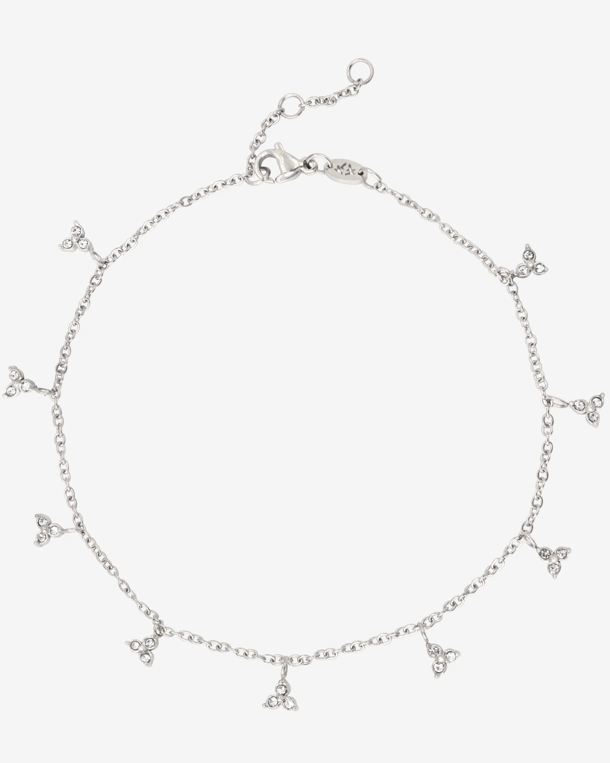 LUAMAYA Twinkle Anklet Silber Fusskette