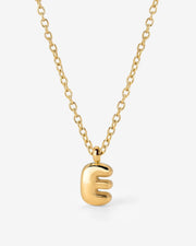 LUAMAYA Bubble Letter Necklace