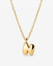 LUAMAYA Bubble Letter Necklace