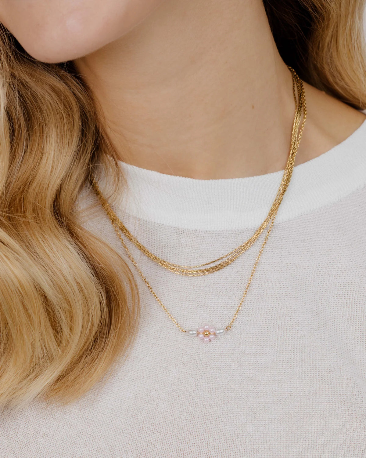 LUAMAYA Cascade Layer Necklace