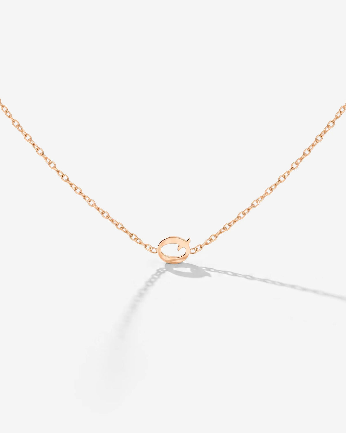 LUIAMAYA Tiny Letter Necklace ABC