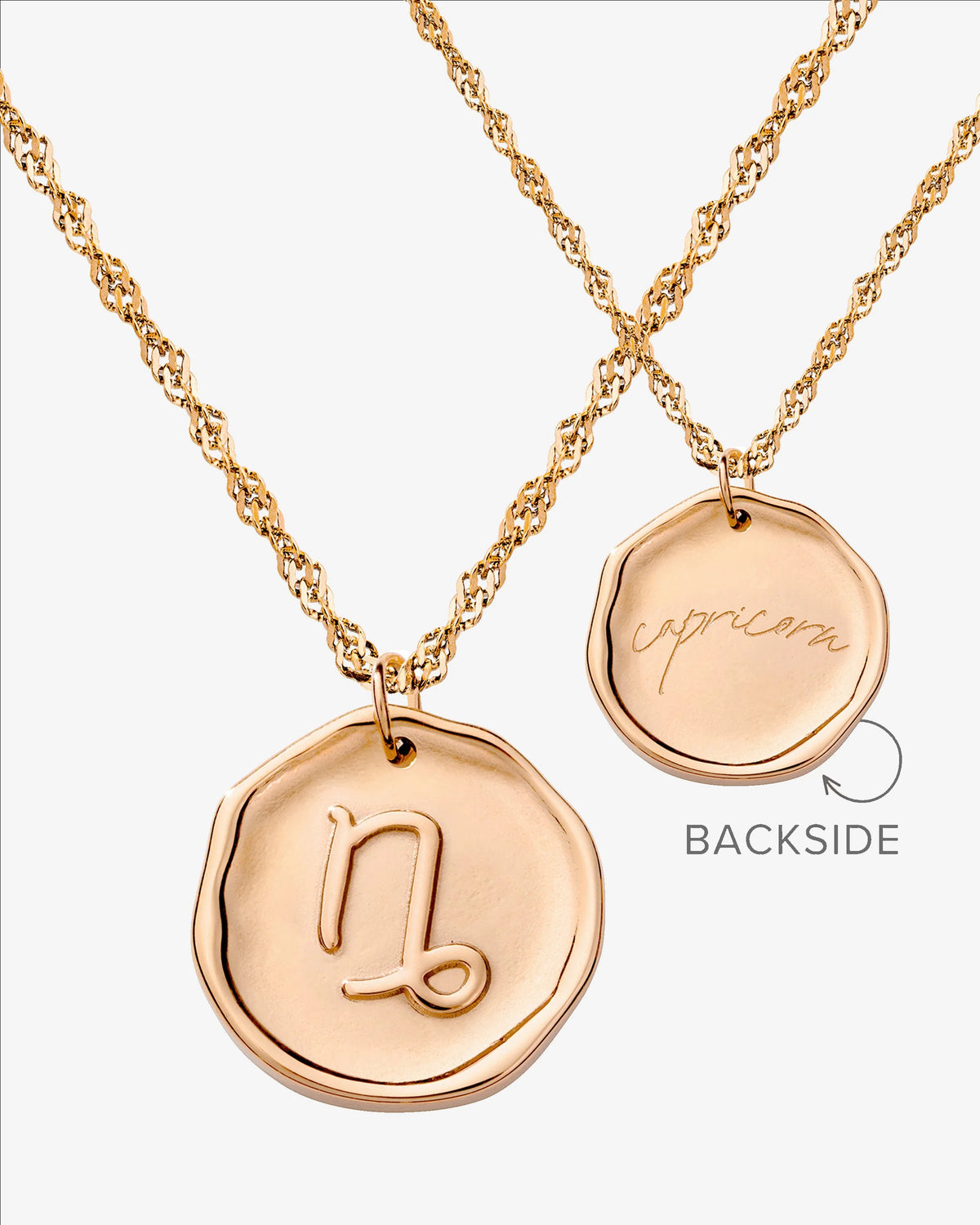 LUAMAYA Zodiac Necklace Roségold