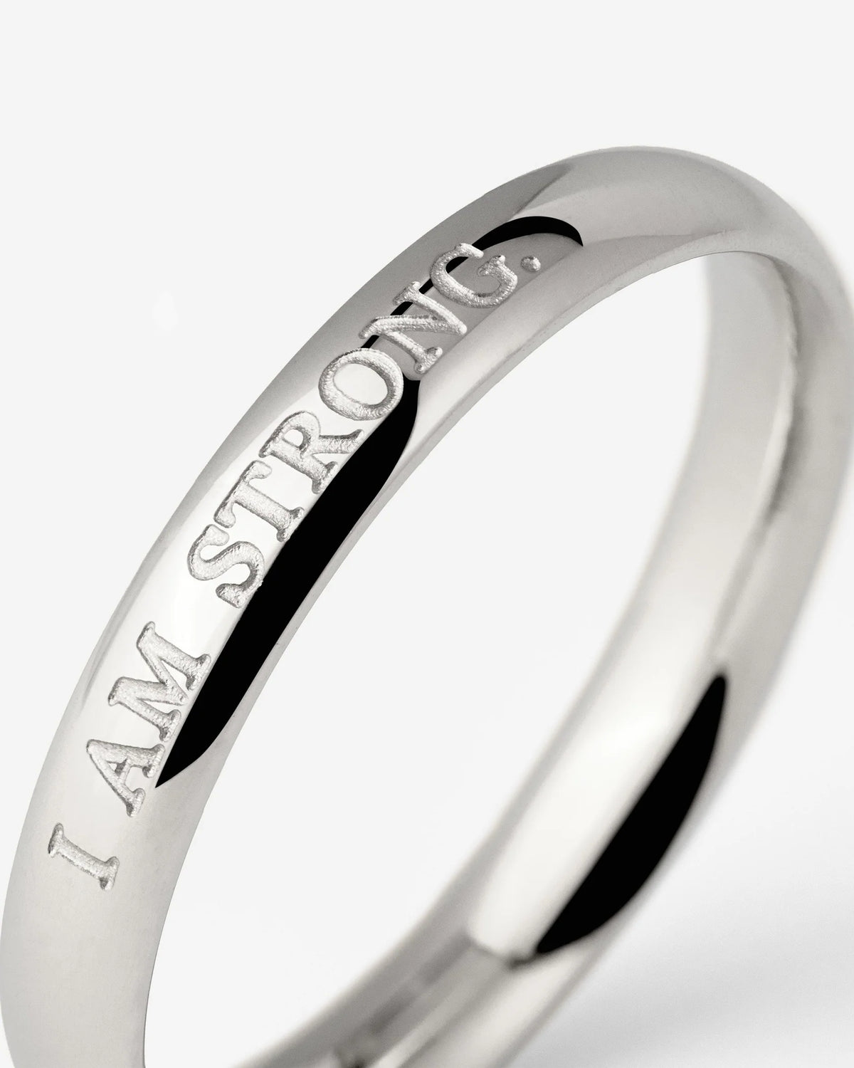 LUAMAYA I am strong Ring Silber