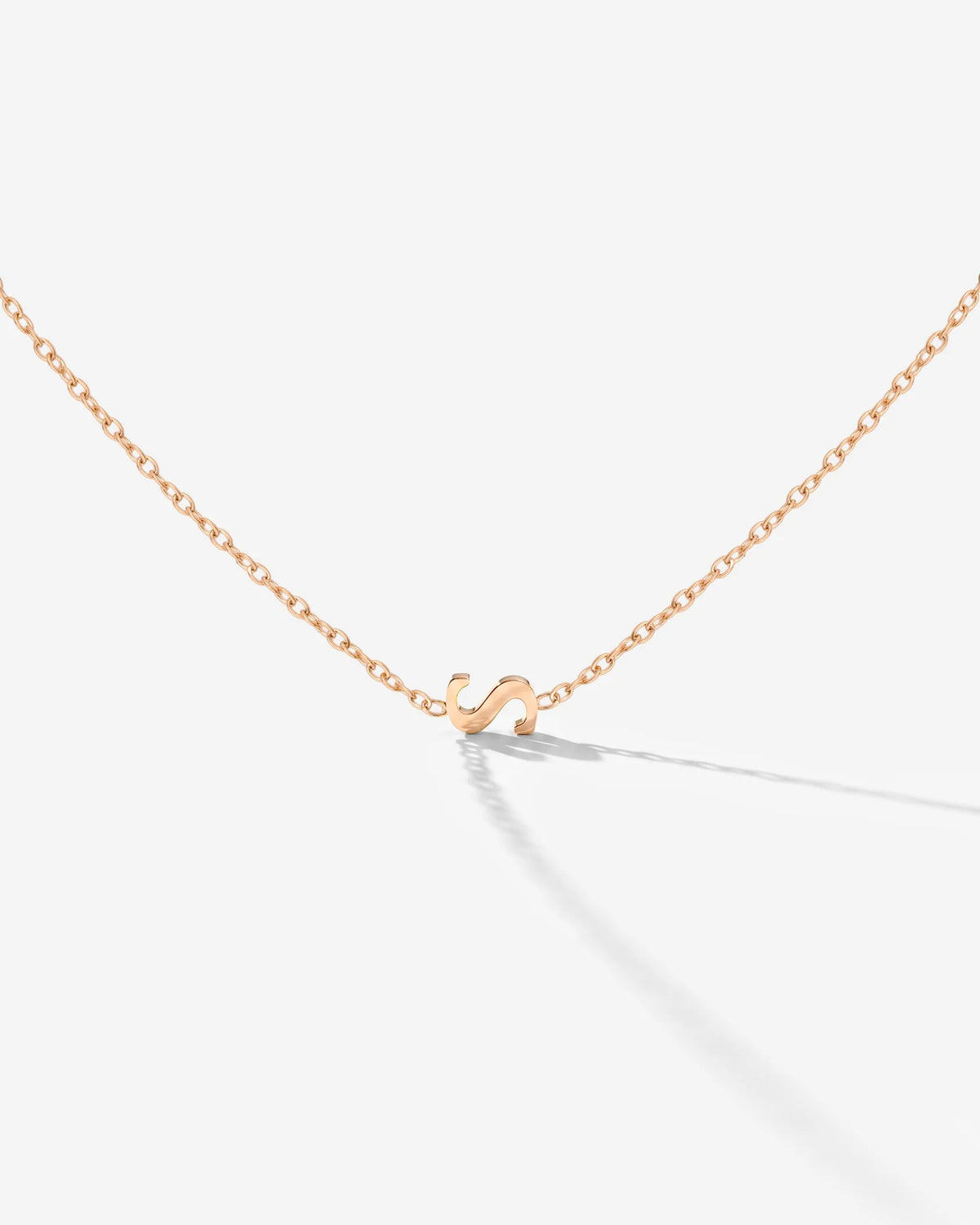 LUIAMAYA Tiny Letter Necklace ABC