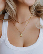 LUAMAYA Aligned Double Necklace