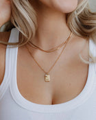 LUAMAYA Aligned Double Necklace