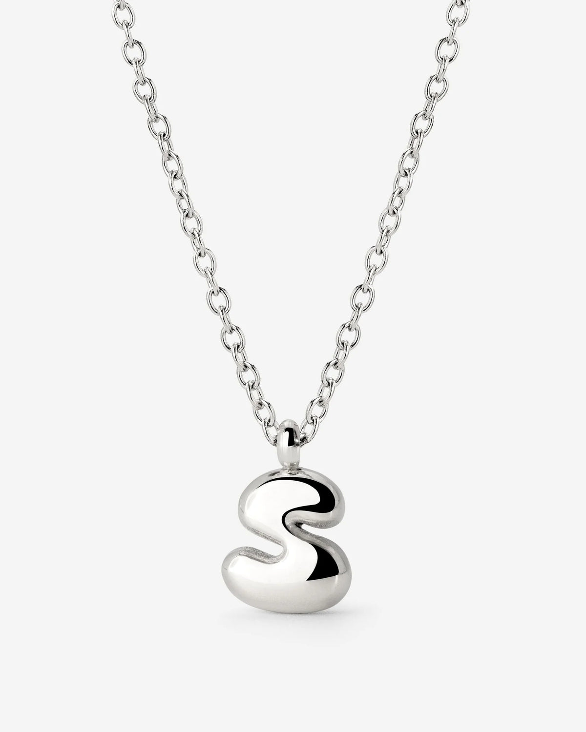 LUAMAYA Bubble Letter Necklace