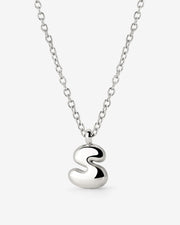LUAMAYA Bubble Letter Necklace
