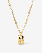 LUAMAYA Bubble Letter Necklace