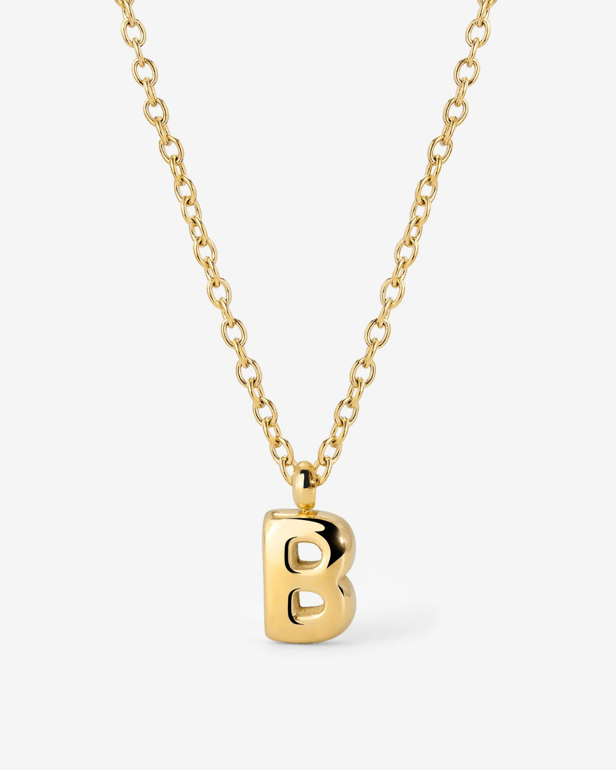 LUAMAYA Bubble Letter Necklace