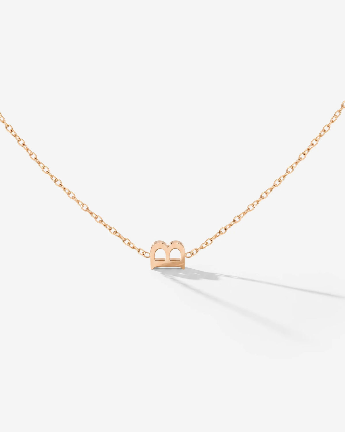 LUIAMAYA Tiny Letter Necklace ABC