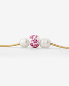 LUAMAYA Painted Pink Necklace