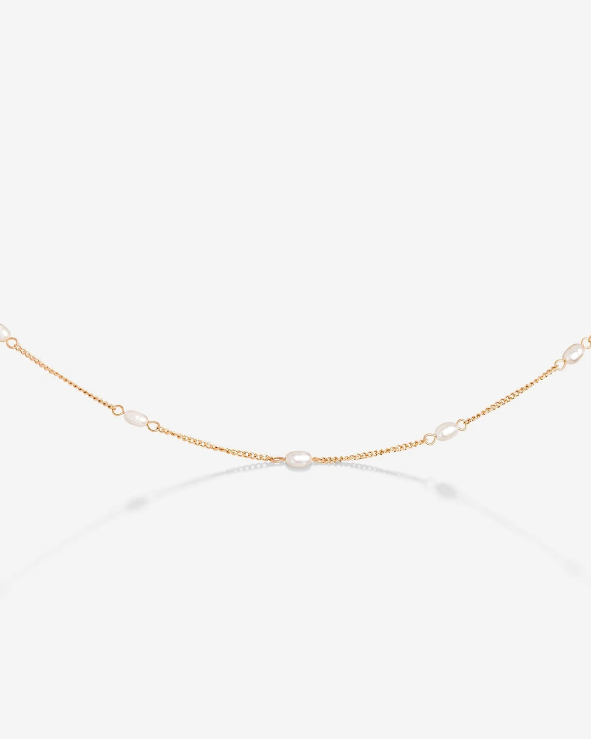 LUAMAYA Pearl after Pearl Choker Gold