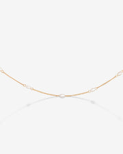 LUAMAYA Pearl after Pearl Choker Gold