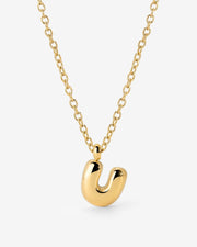 LUAMAYA Bubble Letter Necklace
