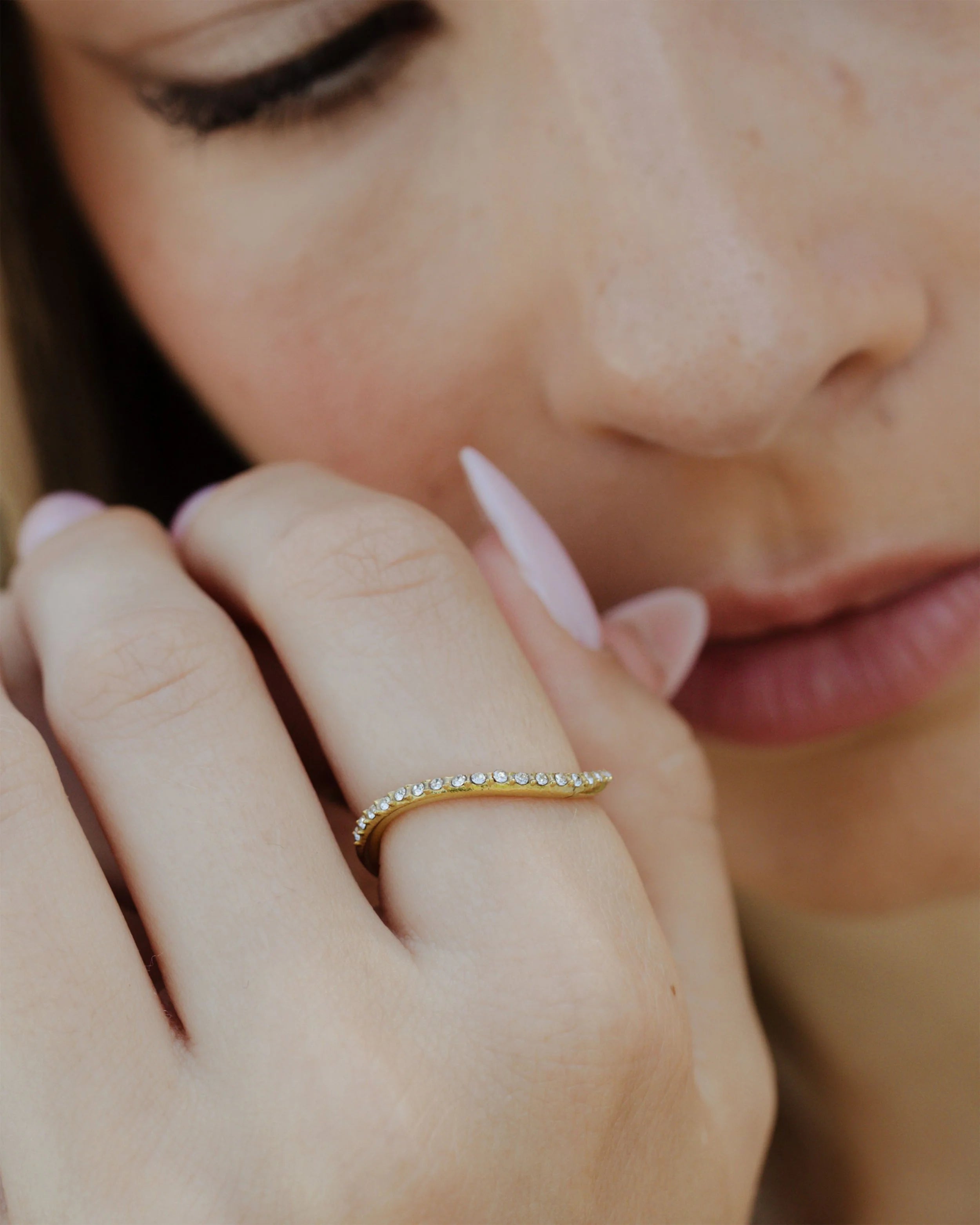 LUAMAYA Sparkling Radiance Ring