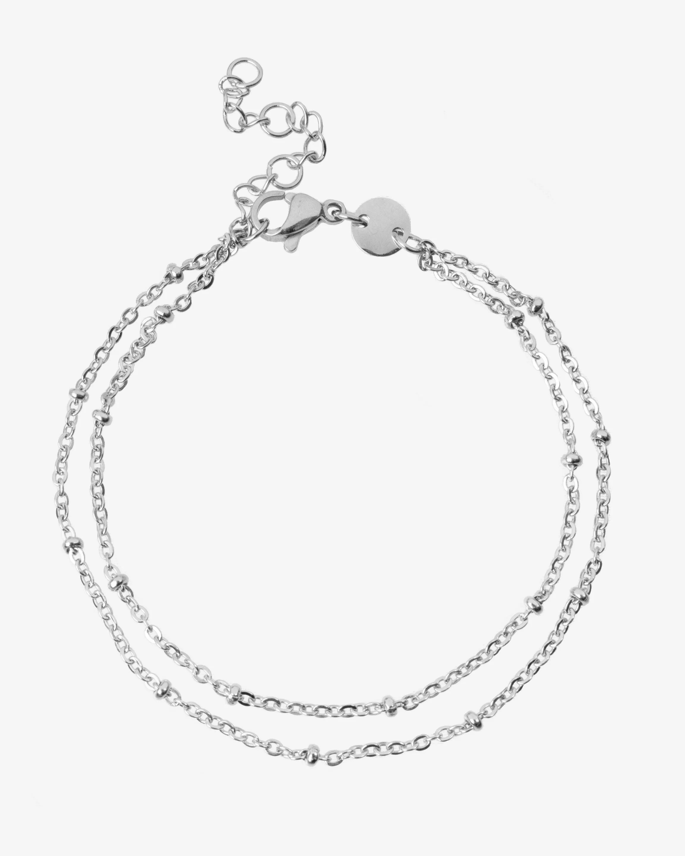LUAMAYA Puebla Anklet Silber Fusskette