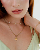 LUAMAYA Blossom Rope Chain Necklace