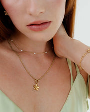 LUAMAYA Blossom Rope Chain Necklace