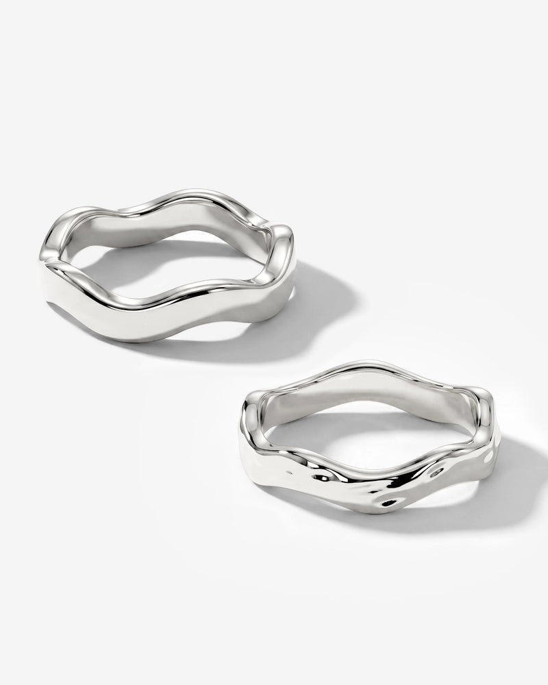 LUAMAYA Soft Wave Ring Bundle