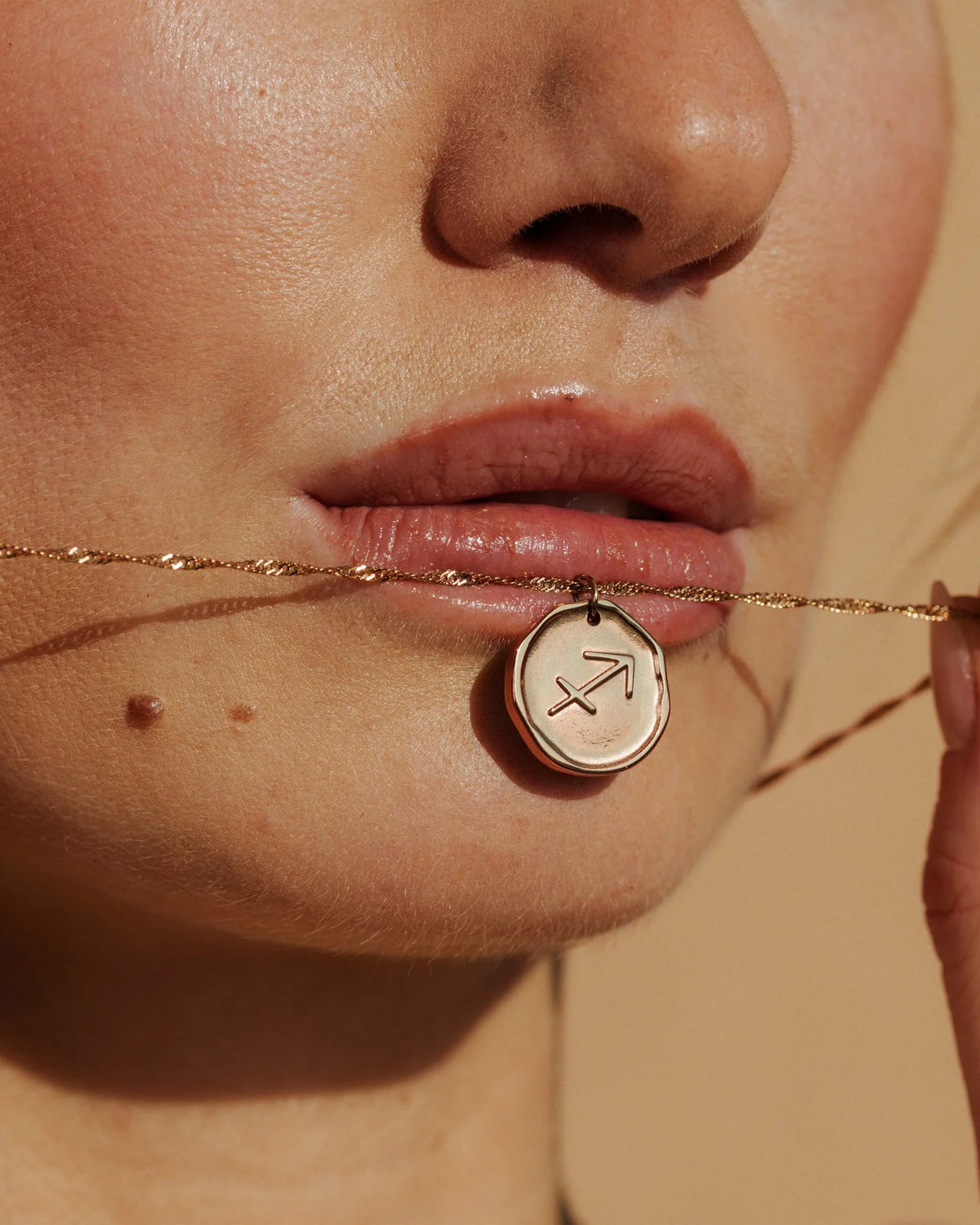 LUAMAYA Zodiac Necklace Roségold
