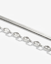 LUAMAYA Aligned Double Necklace